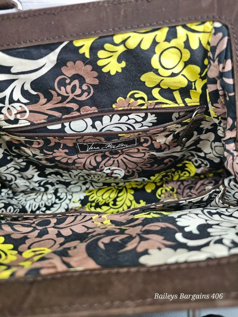 Vera Bradley Solid Magnetic Close Satchel